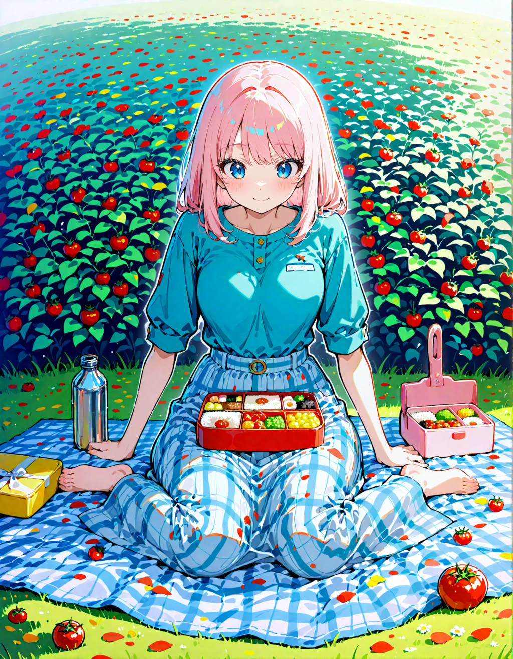 今日はお弁当始めの日。ステンレスボトルの日。シートの日。よいトマトの日　その５