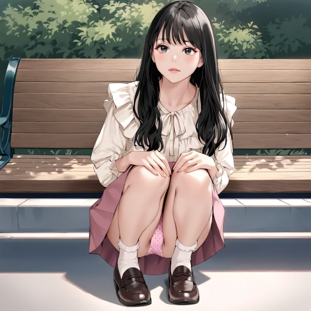 お嬢様のパンチラ