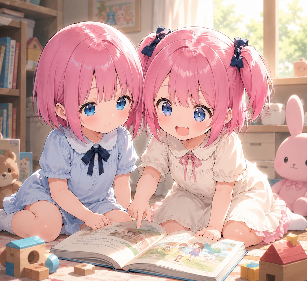 幼い頃の姉妹