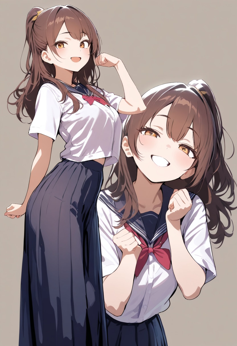 ロングスカート | の人気AIイラスト・グラビア