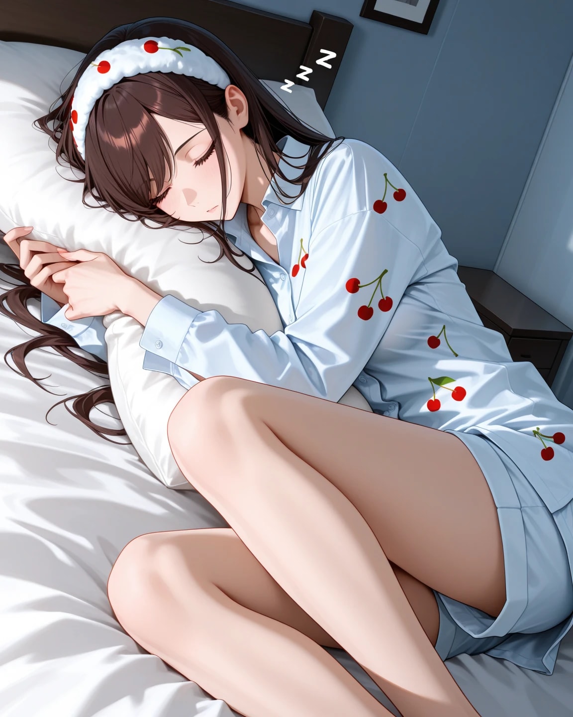 寝るときは抱き枕 | の人気AIイラスト・グラビア