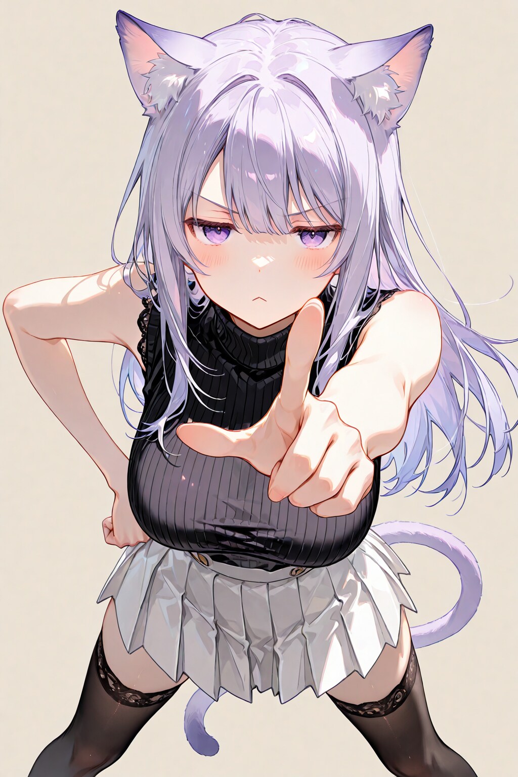 苦言『だーかーらー、言ったのに！』シオン（猫獣人）