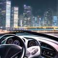 車の運転席からの夜景 4枚目