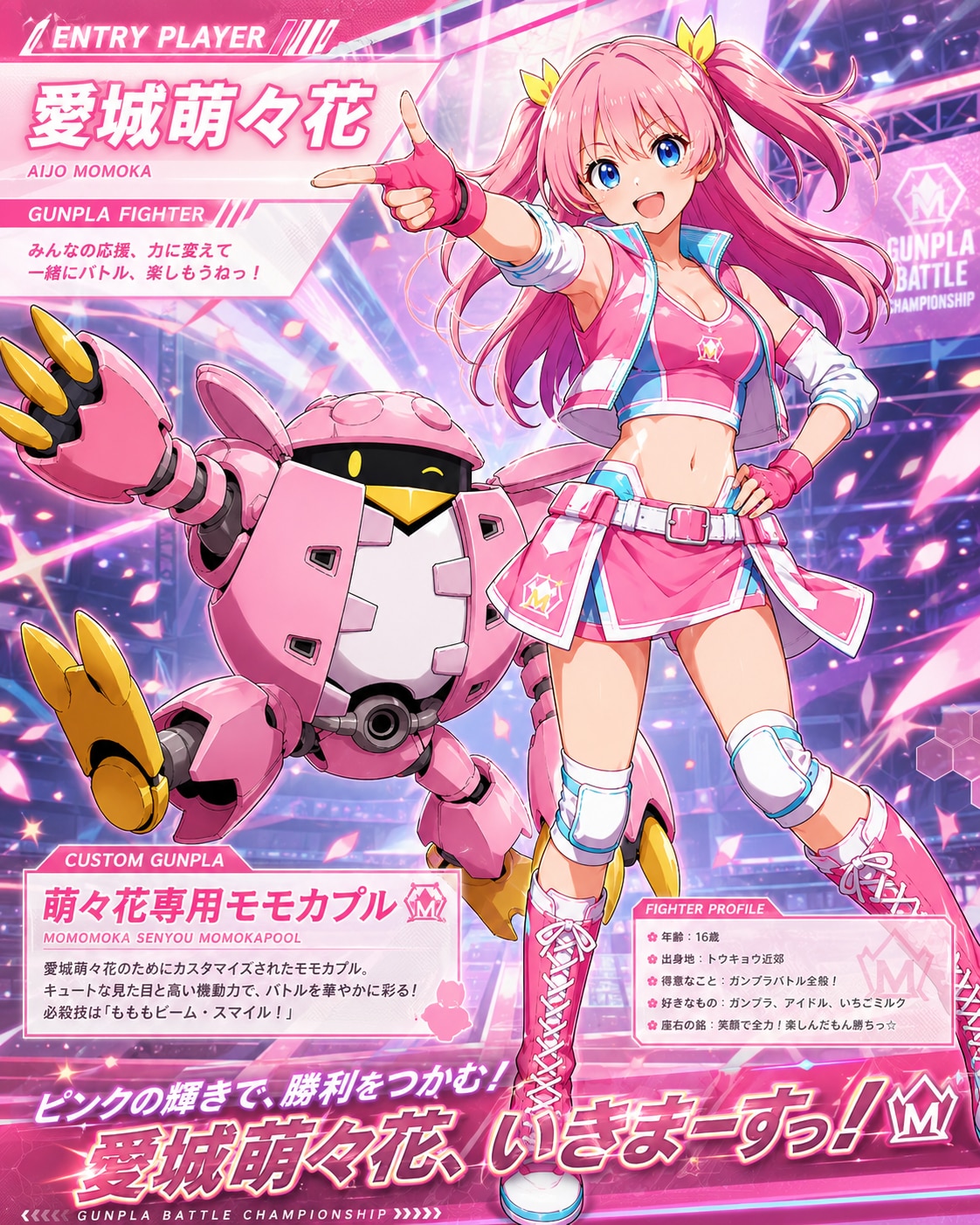 萌々花専用モモカプル