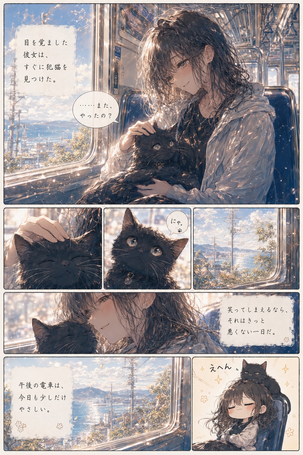 【漫画】狙え、鼻提灯