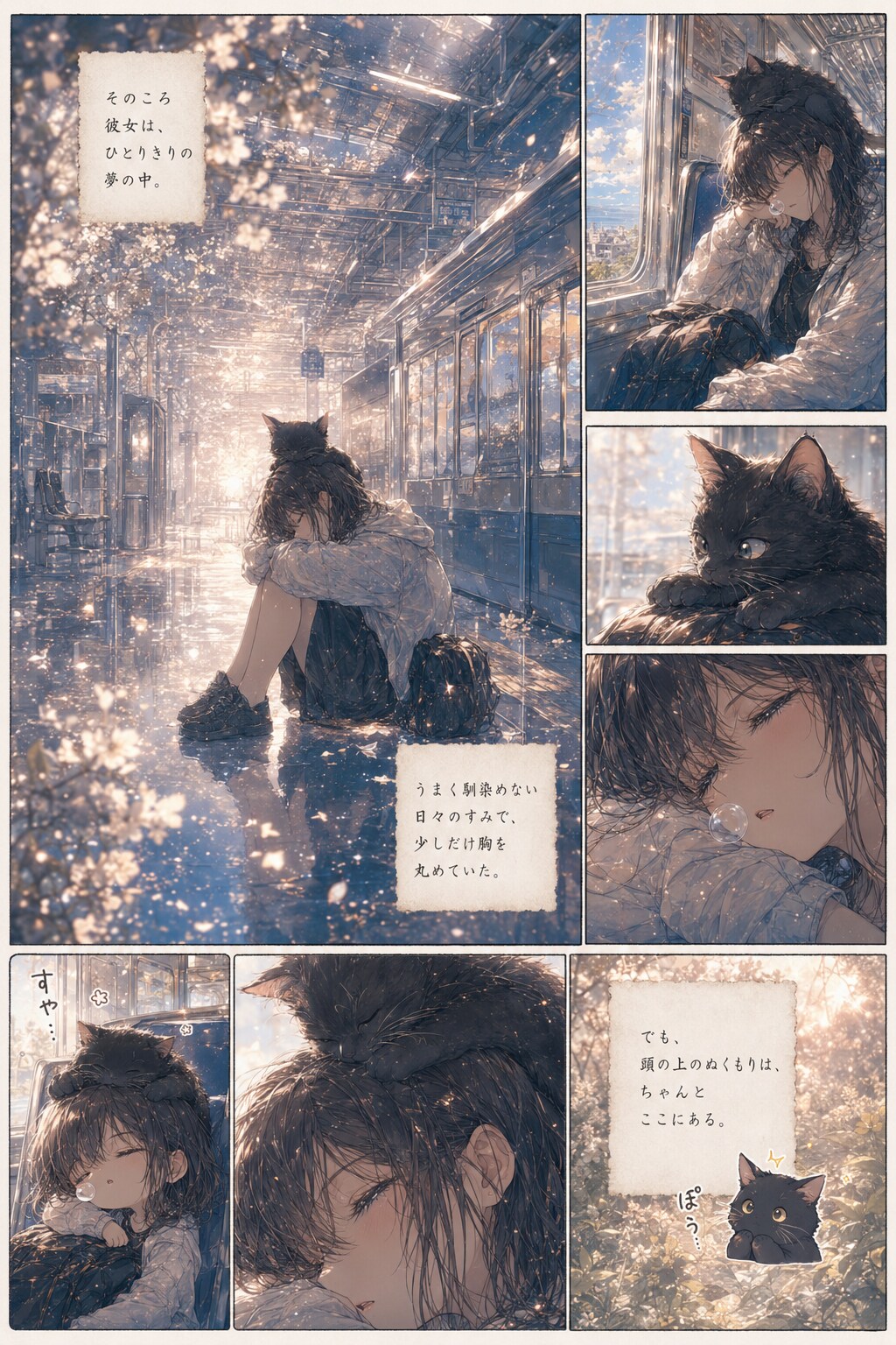 【漫画】狙え、鼻提灯