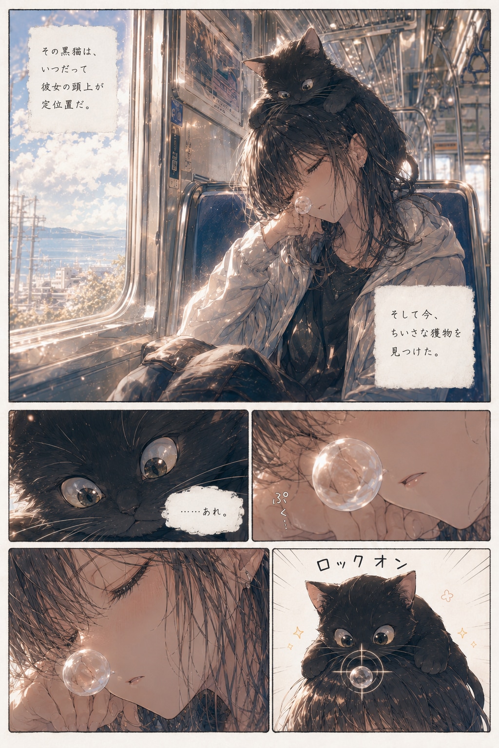 【漫画】狙え、鼻提灯