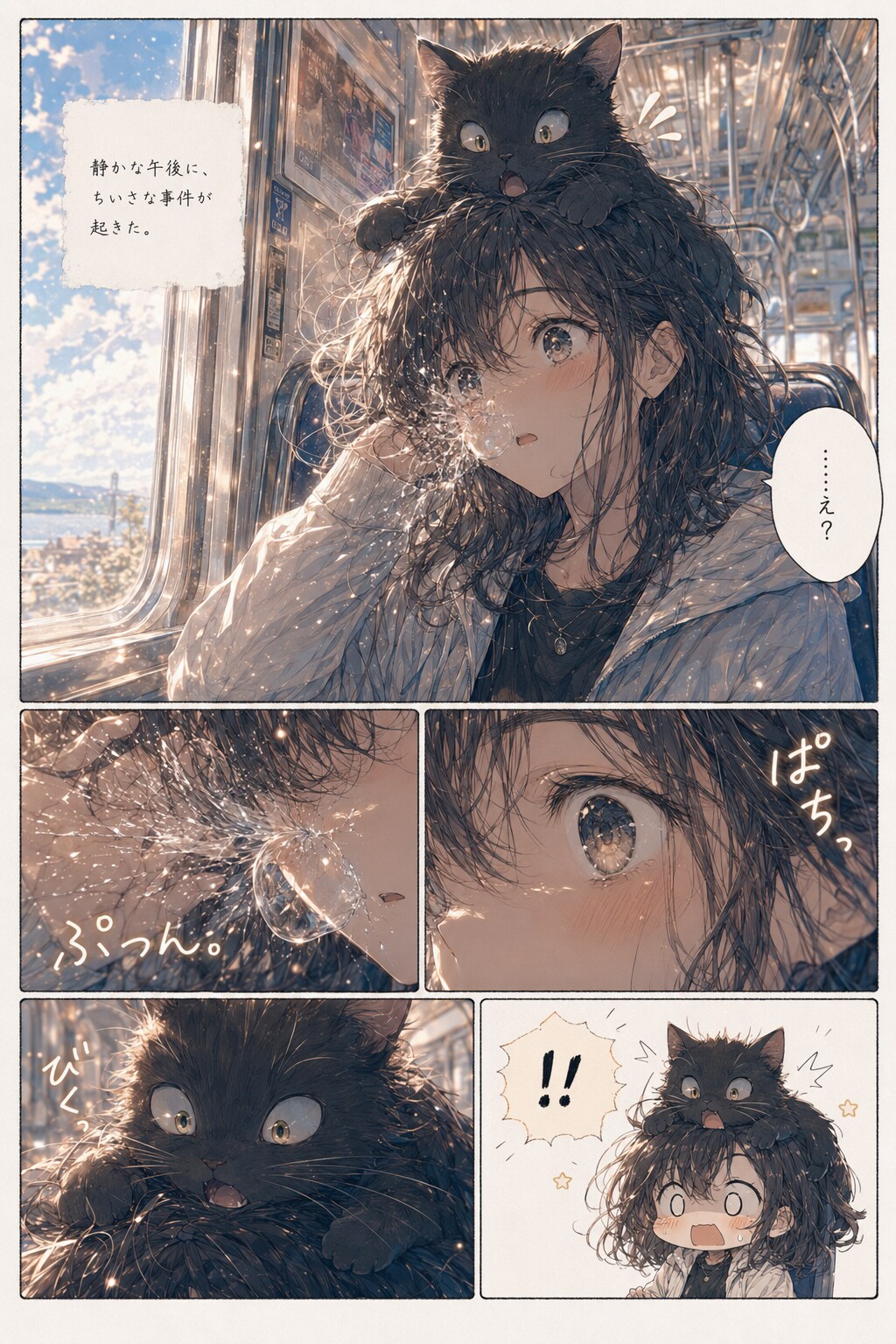 【漫画】狙え、鼻提灯