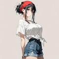 新キャラクター 織田 紫乃。草案 2枚目