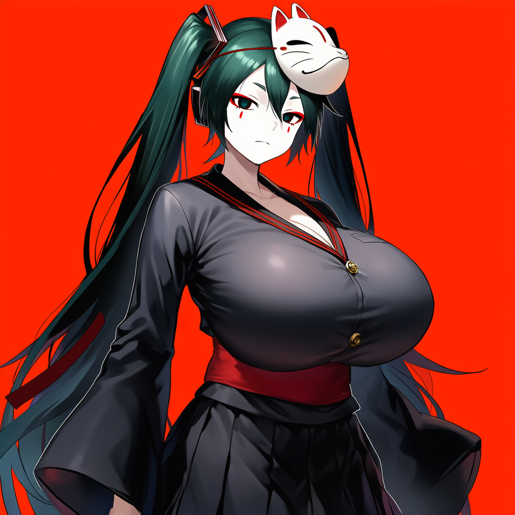 ボカロ　結ンデ開イテ羅刹ト骸　初音ミク（爆乳版）