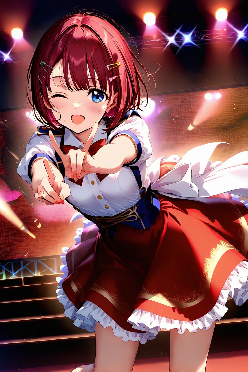 アイドル赤髪ちゃん