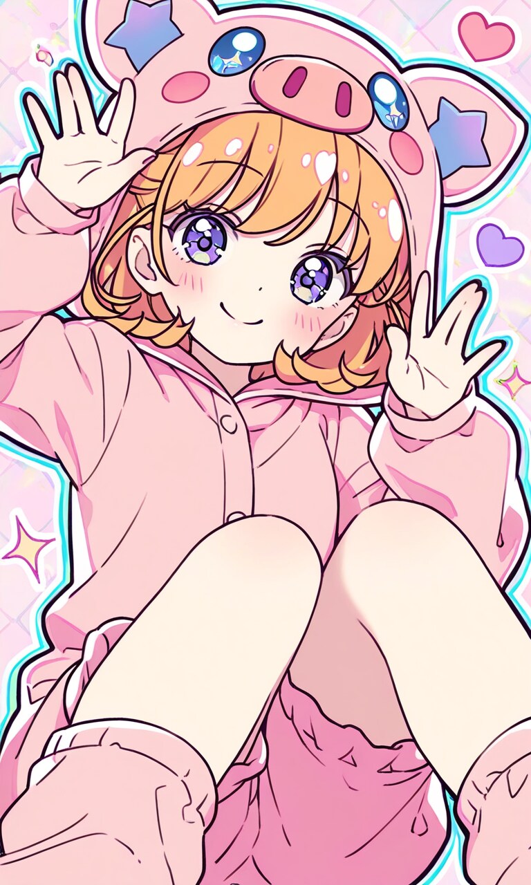 PIGコス🐽朝日奈みらい。 | の人気AIイラスト・グラビア