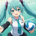 初音ミクとバレーボール　　リメイク版 6枚目