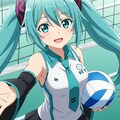 初音ミクとバレーボール　　リメイク版 8枚目