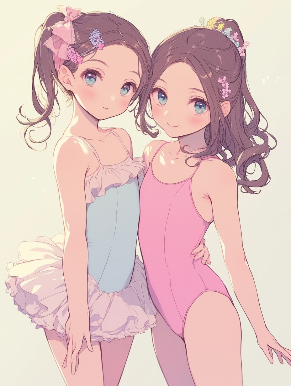 レオタード少女28 | の人気AIイラスト・グラビア