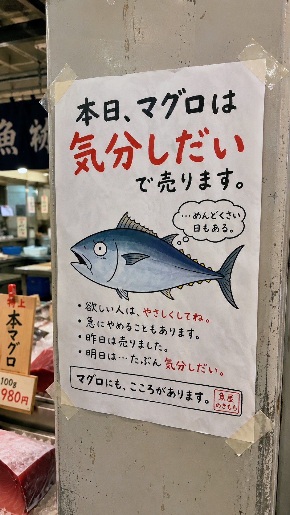 今日の貼り紙50