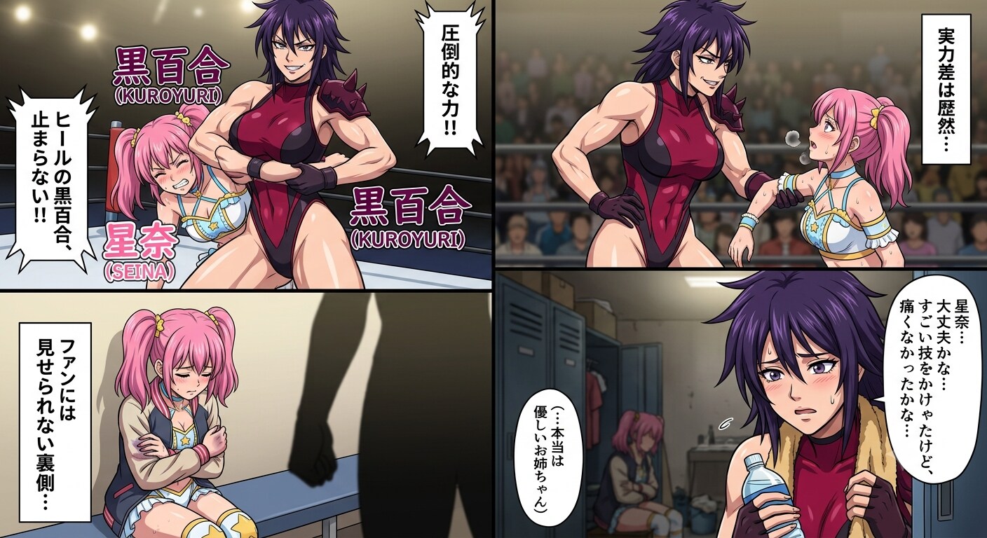 こういうのでいいんだよなレスラーちゃん