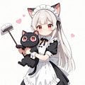 アニメ原画風銀音ちゃん 6枚目