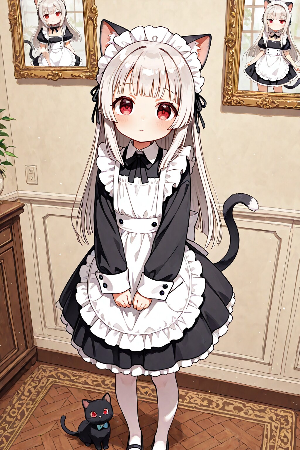 アニメ原画風銀音ちゃん
