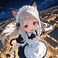 アニメ原画風銀音ちゃん 2枚目