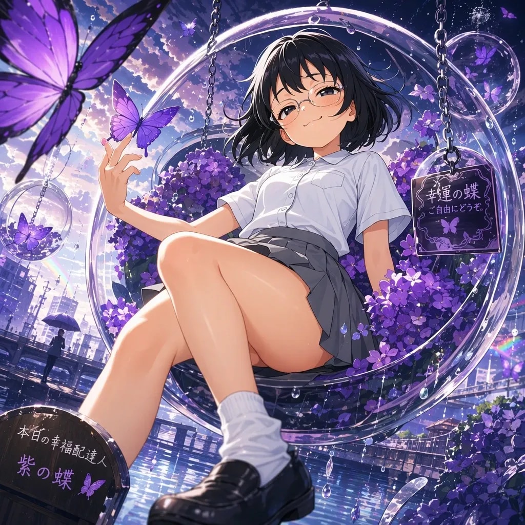 蝶の花