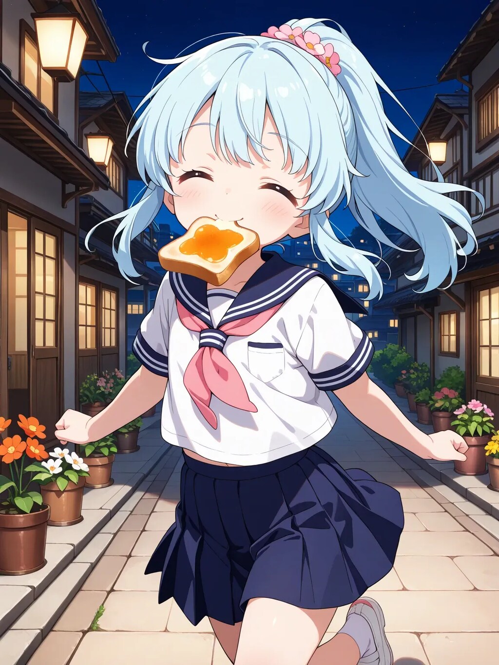 あおいちゃんのトーストランニング