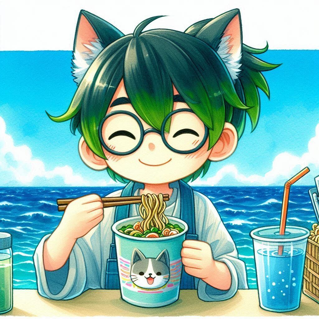 夏はシーフード　らしい