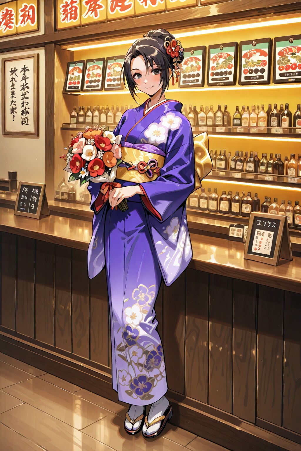夏目丹次郎の国民の文学バー六本木店　為永春水「春色梅児誉美」原作