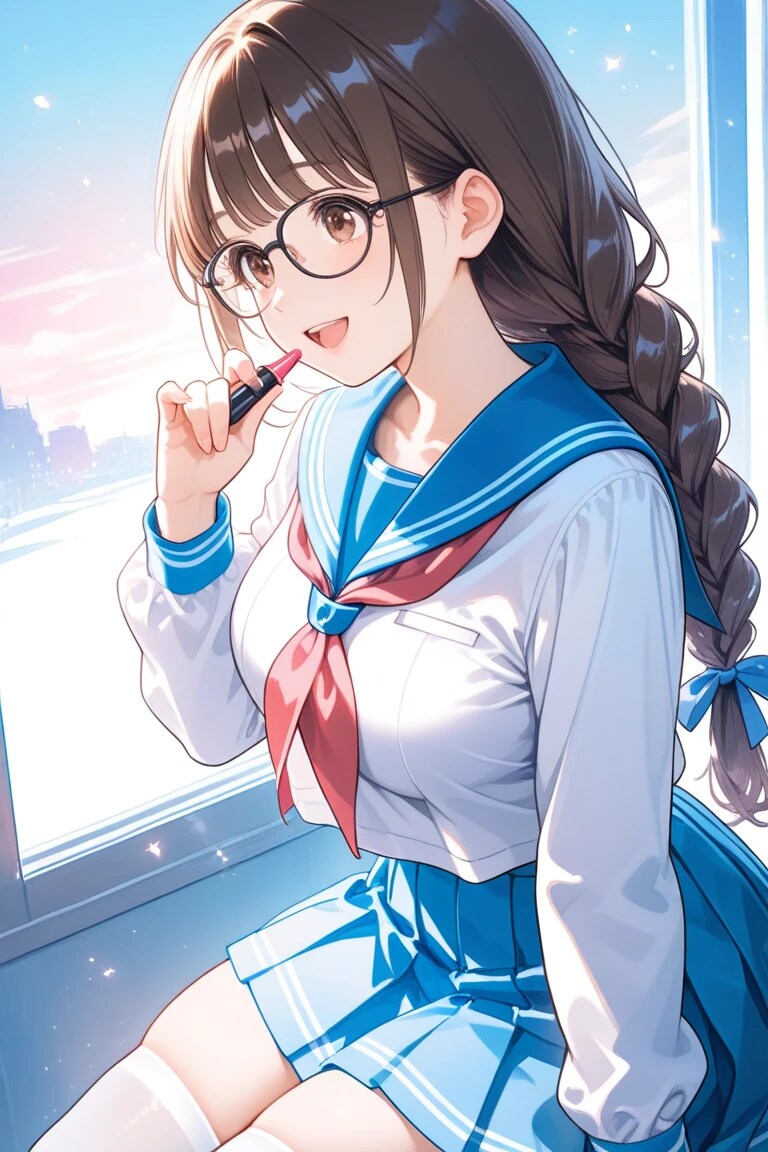 色付きリップ | の人気AIイラスト・グラビア