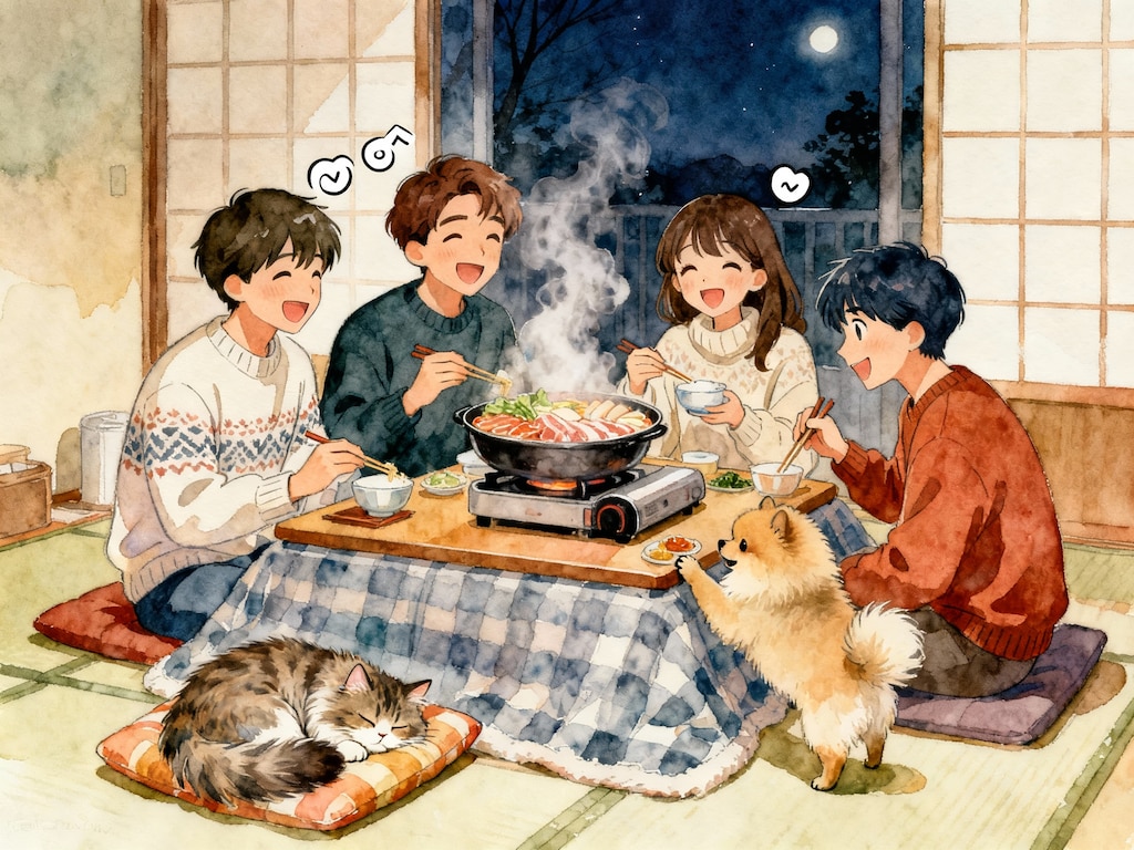 みんなですき焼き♪