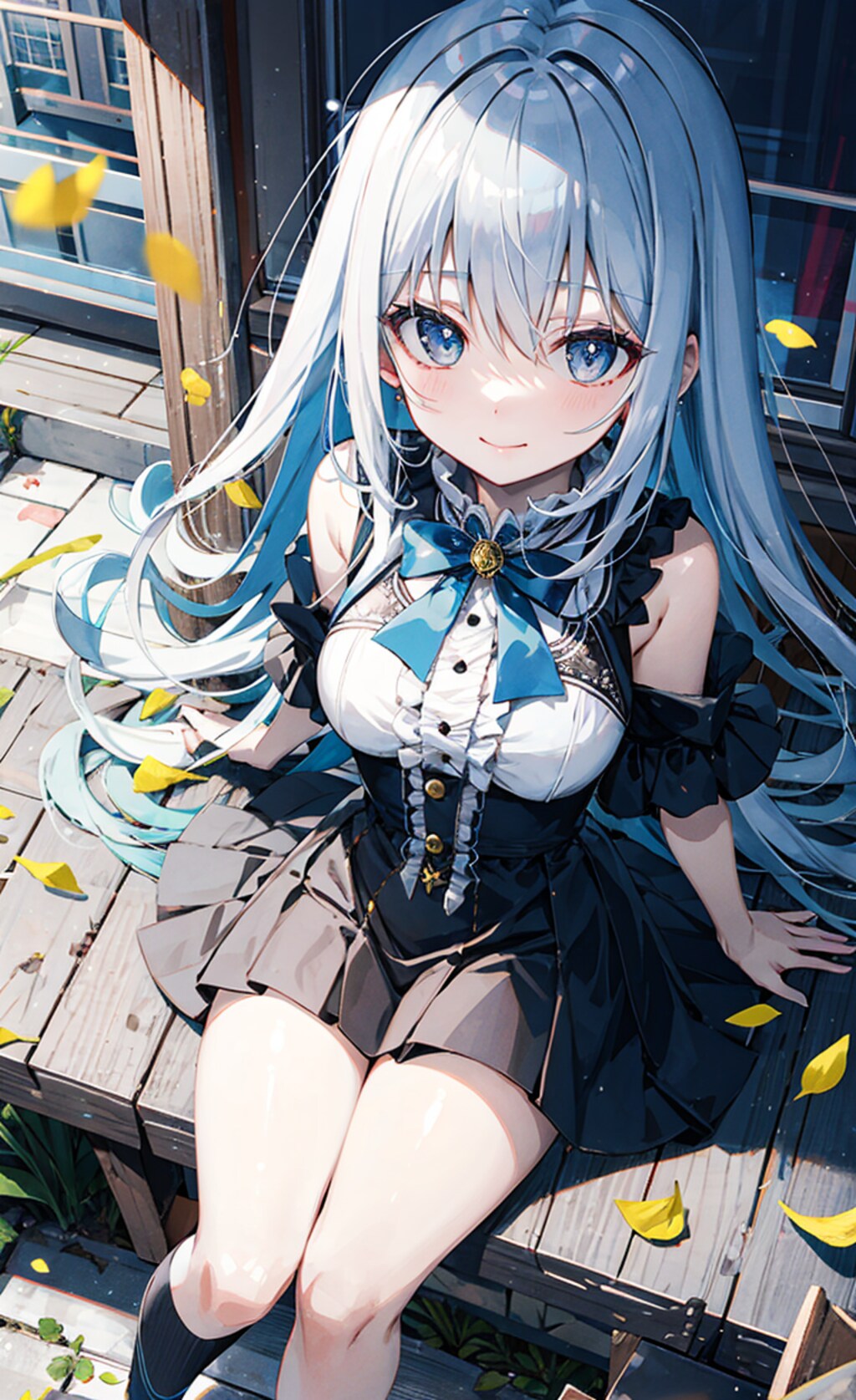 銀髪ｘカラフルアイ