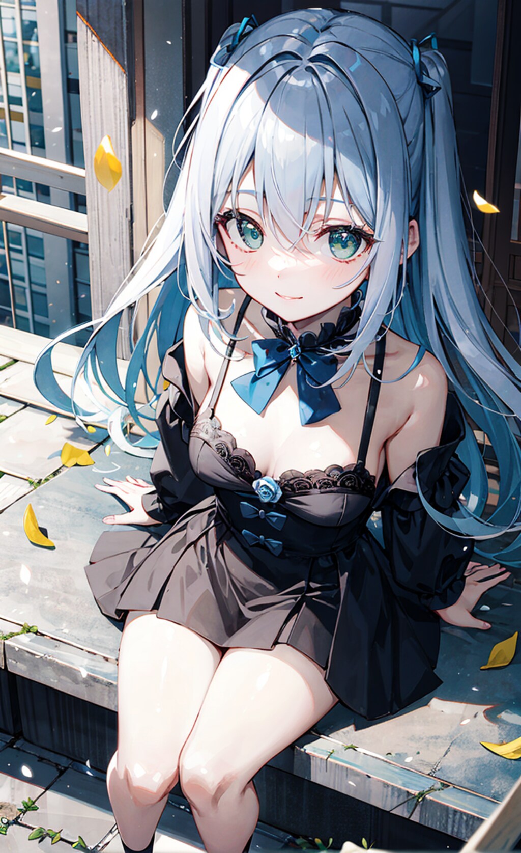 銀髪ｘカラフルアイ