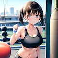 ボクシング女子 4枚目
