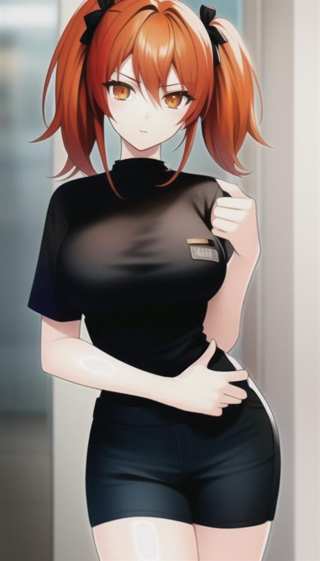 オレンジ髪の女の子　4