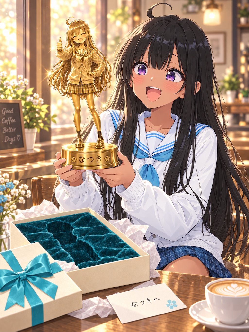 金の像