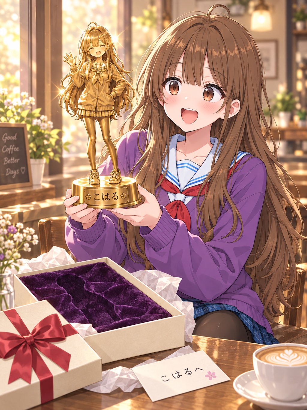 金の像