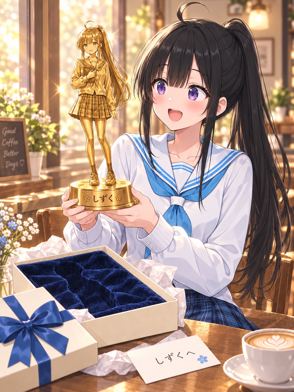 金の像