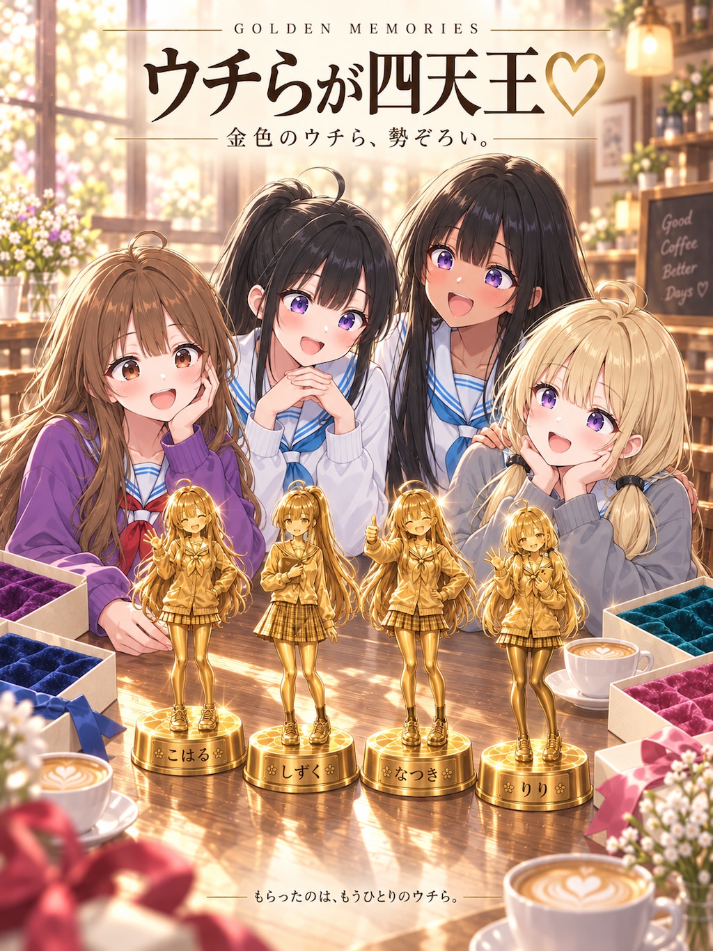 金の像