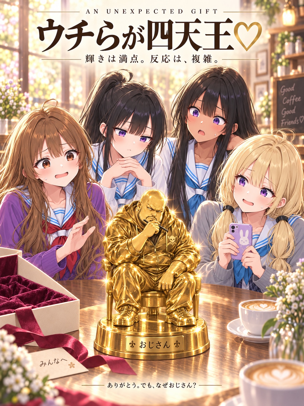 金の像