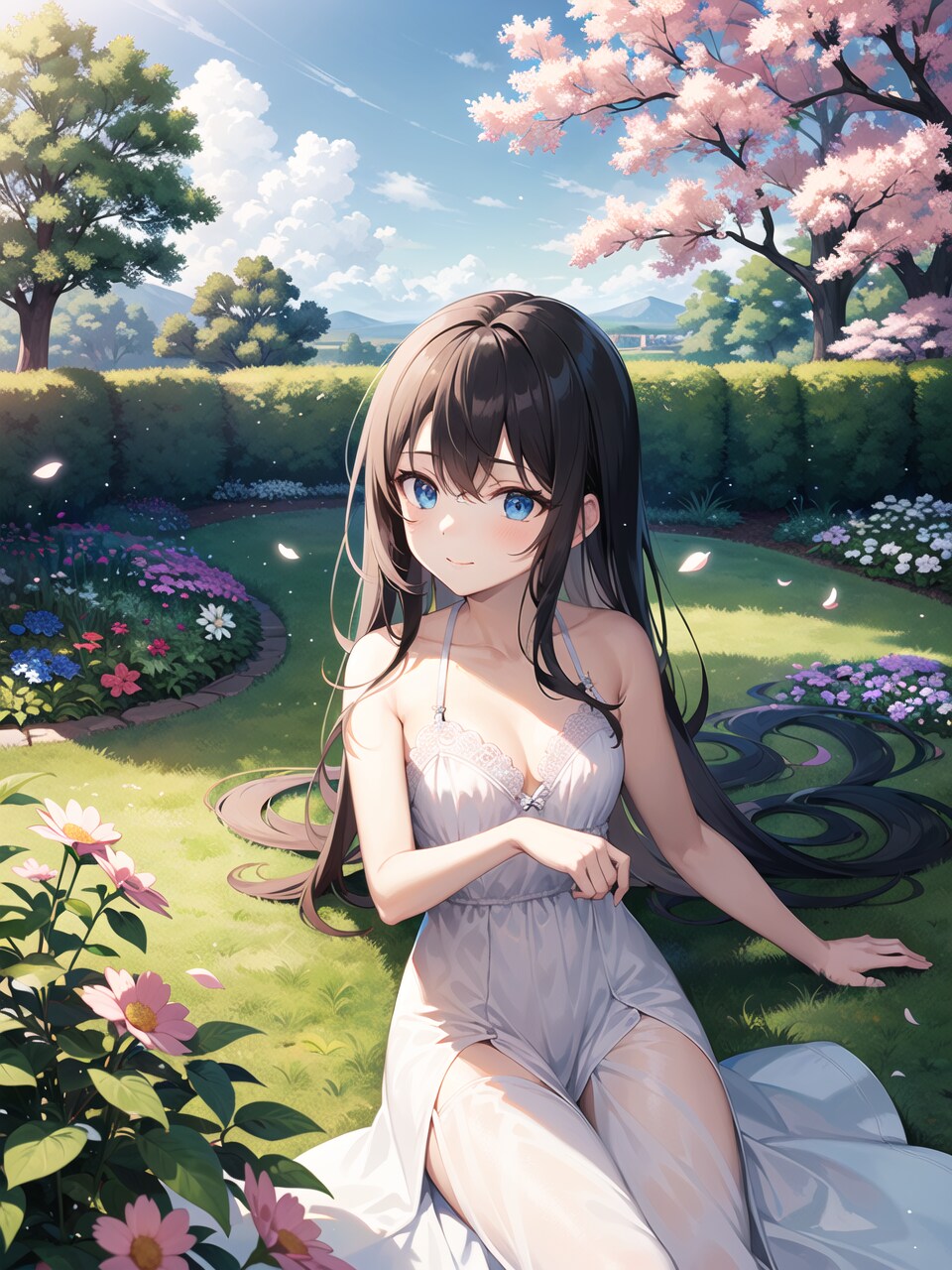庭園の乙女
