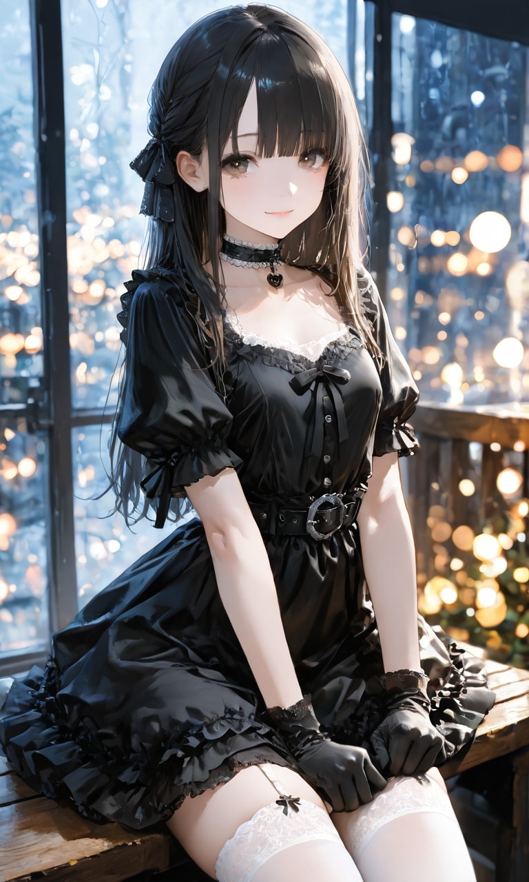 今日のゴスロリちゃん | の人気AIイラスト・グラビア