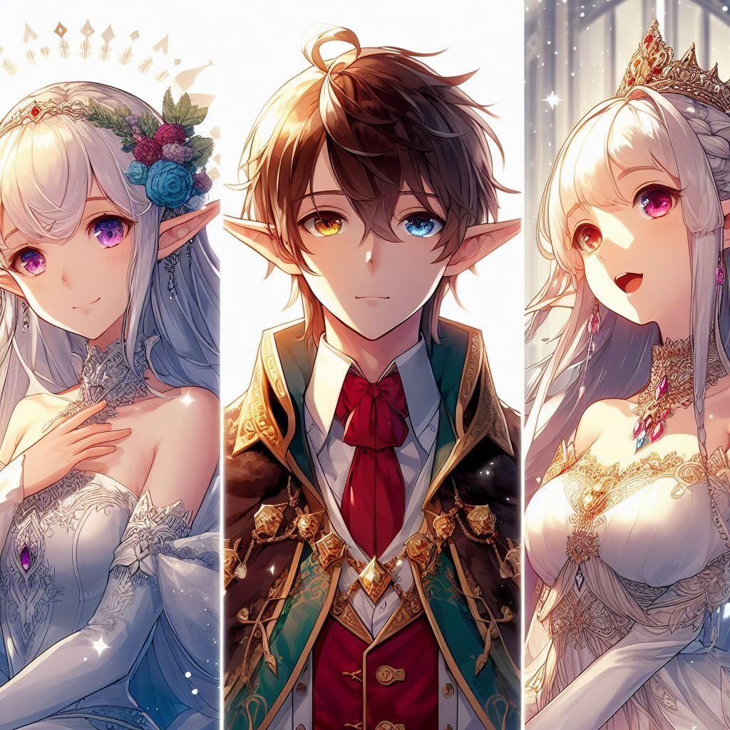 2人の姫と1人の王子
