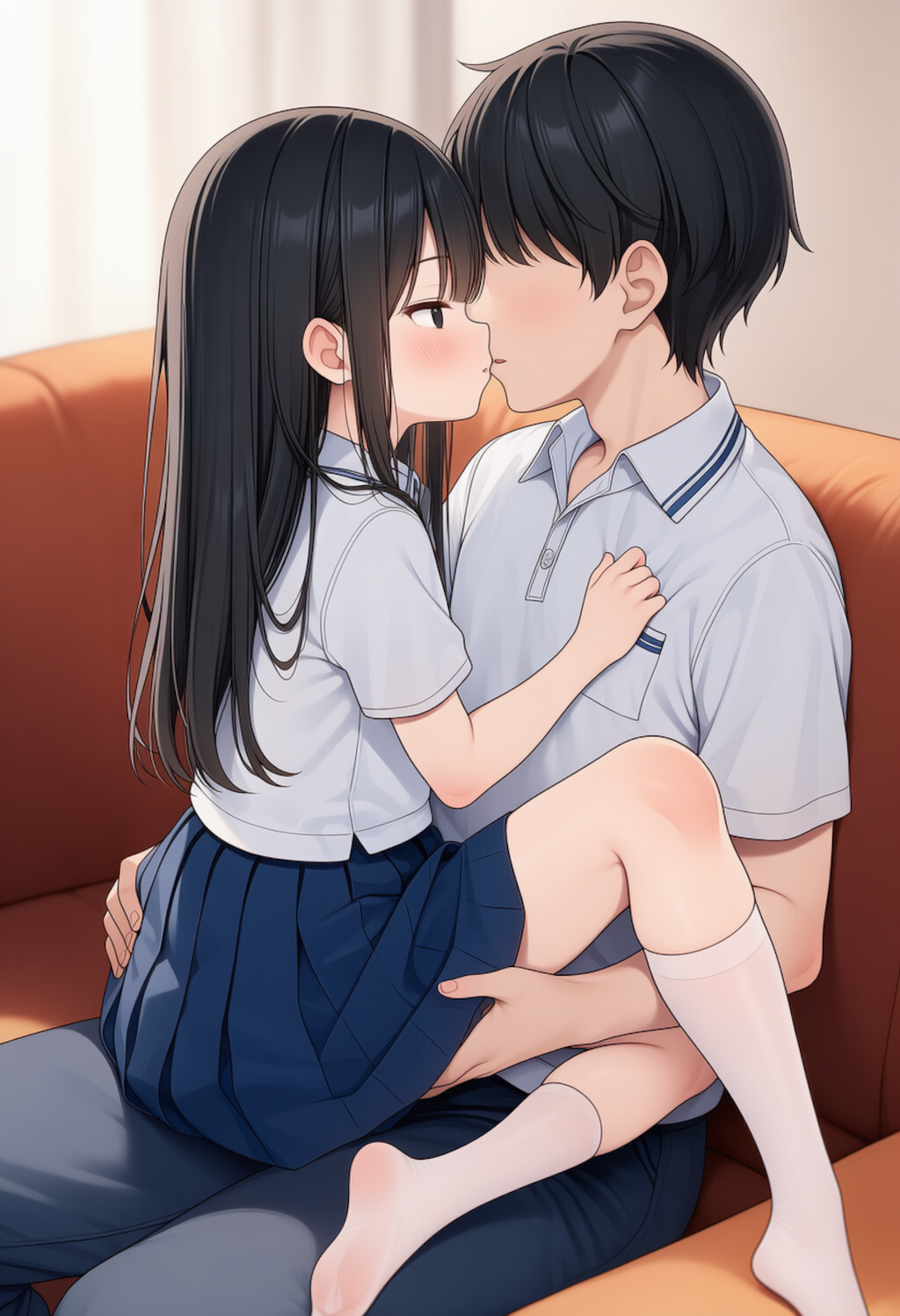 260417_スキンシップ黒髪少女