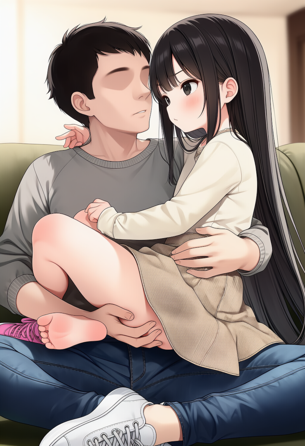 260417_スキンシップ黒髪少女