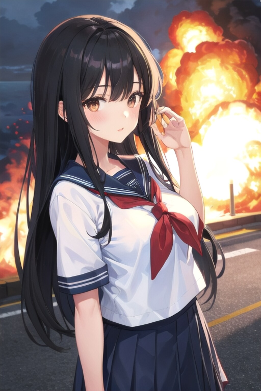 さくらちゃん爆発