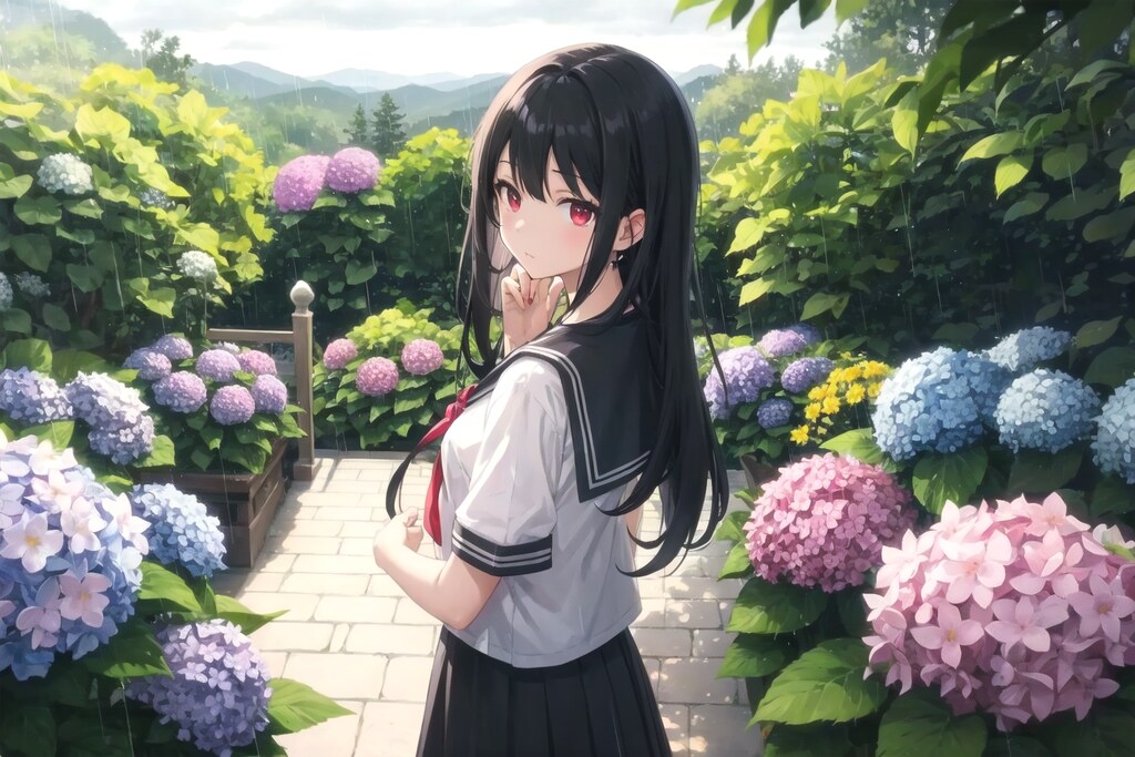 梅雨空を照らす心