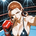 リング上のスカーフェイス姉さん　その２ 2枚目