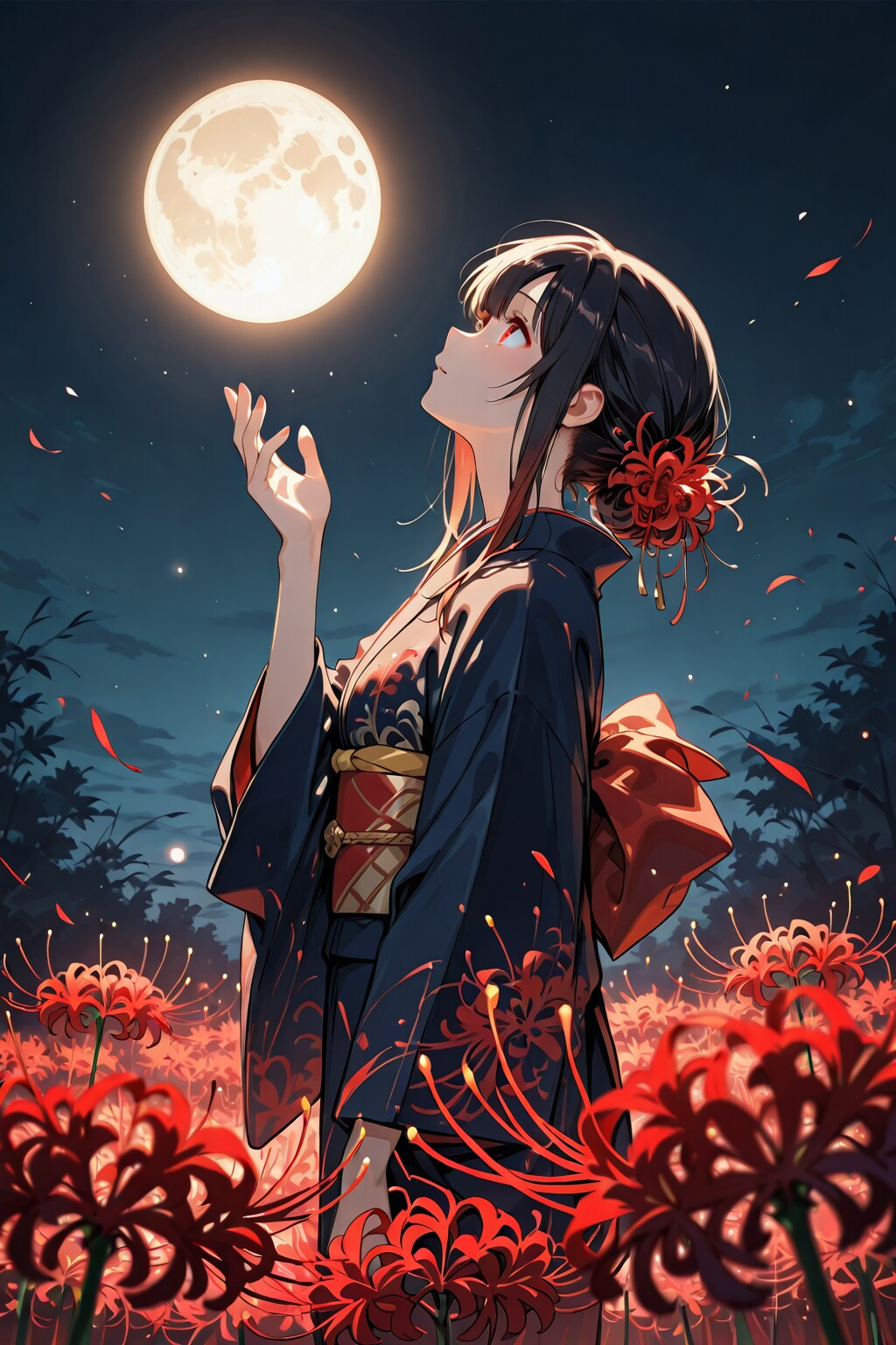 BONSAIちゃんと彼岸花