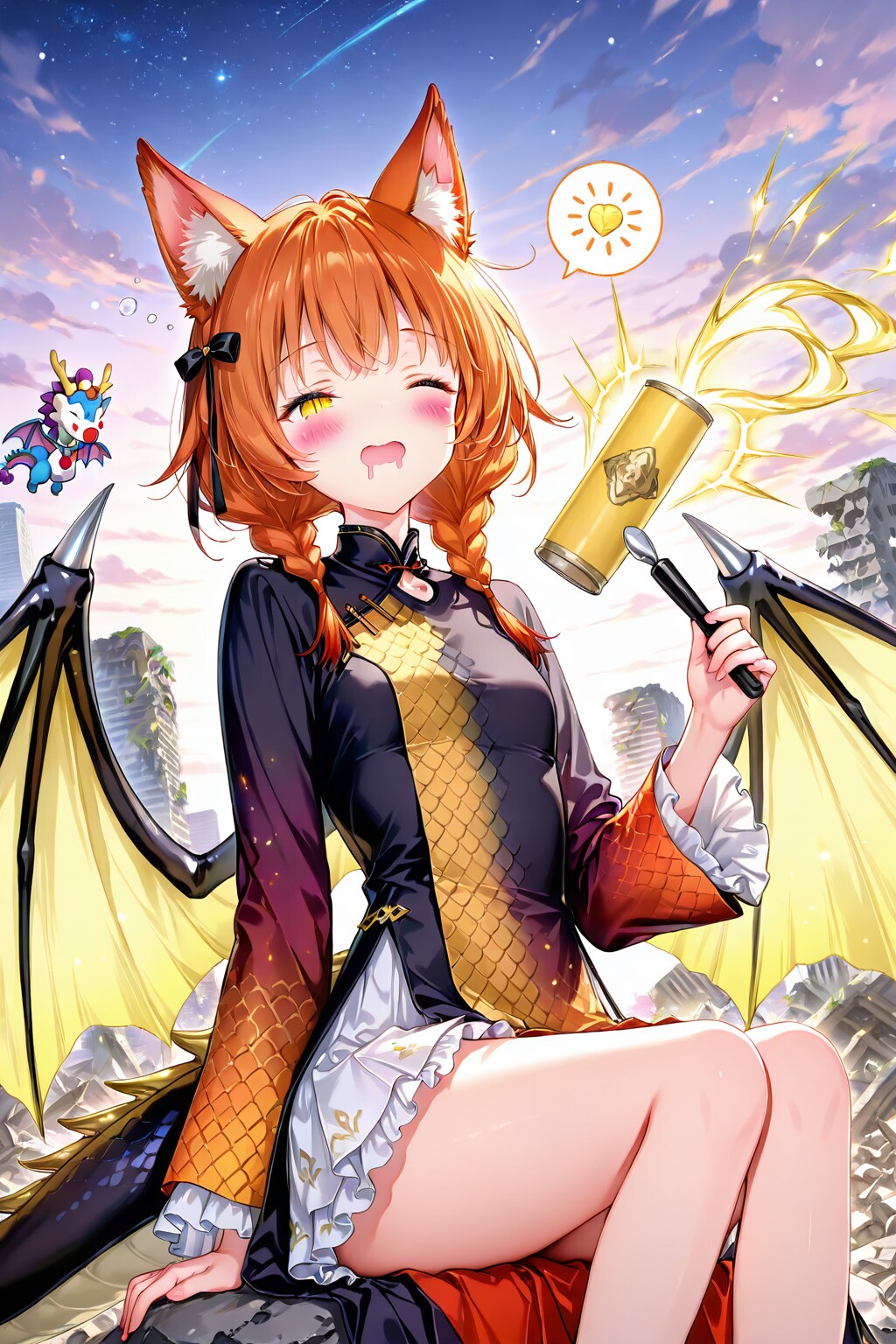 👑「無垢なる終焉（ゴールデン・チャイルド）」黄金の閃き「ノエル（Noel）」