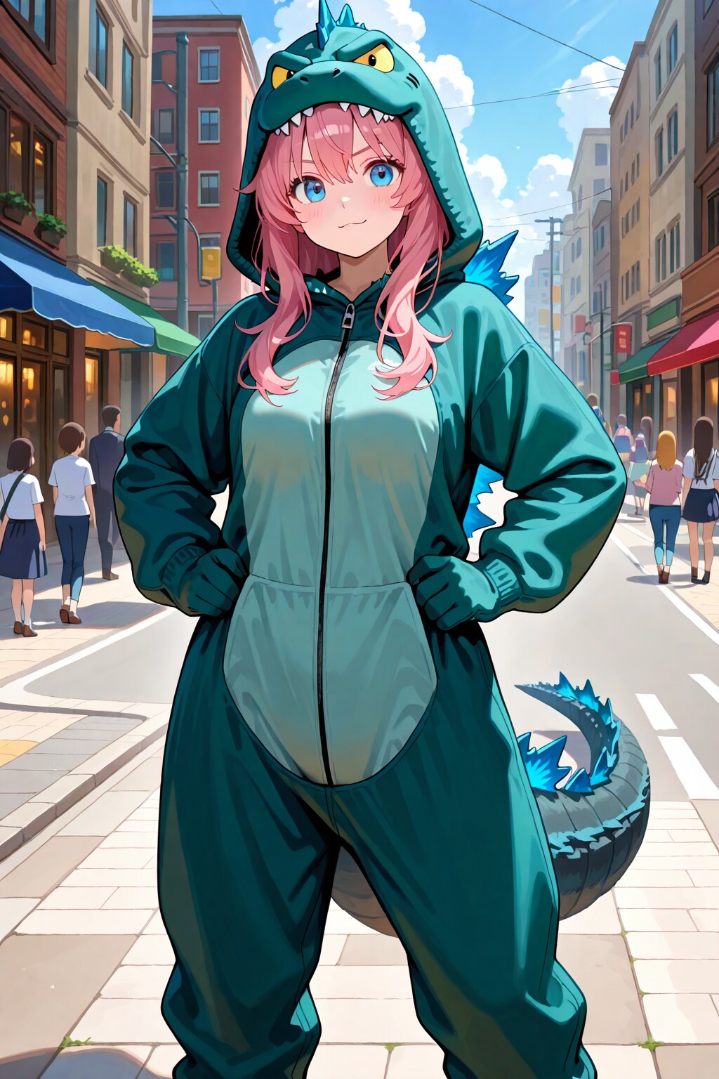 着ぐるみガール🐲🐲🐲
